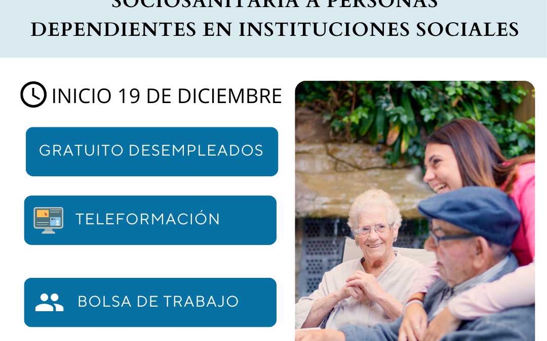 ¡Nuevo curso subvencionado para desempleados!